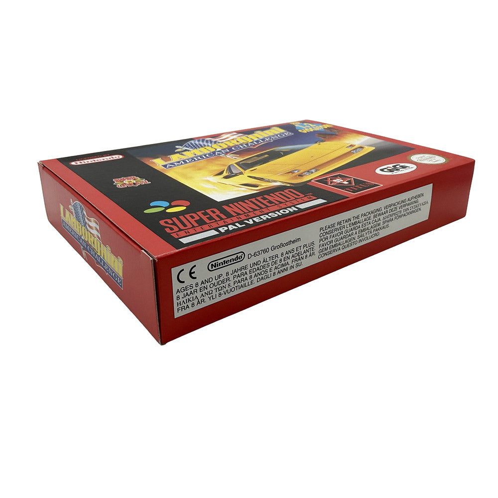 Lamborghini American Challenge Super Nintendo (NOS)