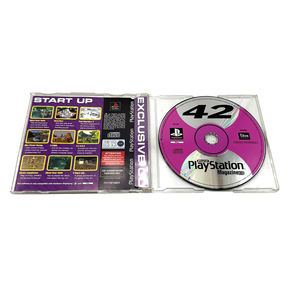 Playstation UK Magazine Demo Disc Euro Demo 42 Playstation 1 (SCED-01152)