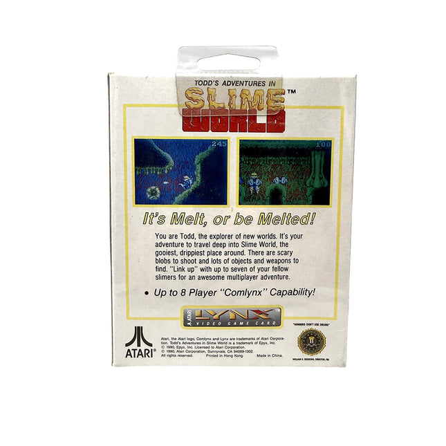Todd's Adventures in Slime World Atari Lynx (Neuf sous blister)
