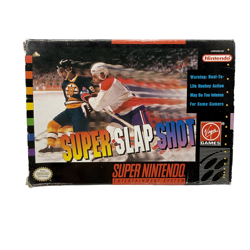 Super Slap Shot Super Nintendo