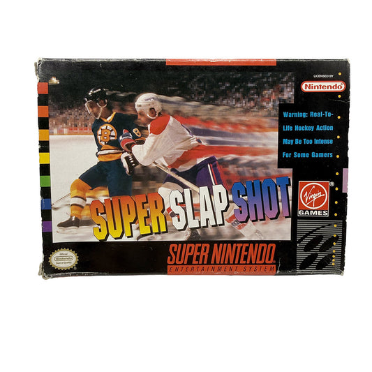 Super Slap Shot Super Nintendo