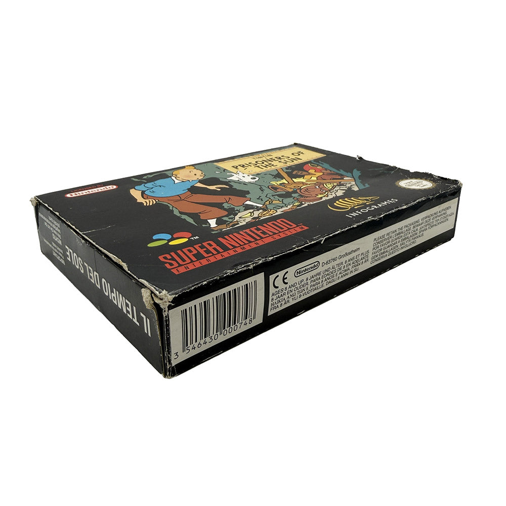Tintin Prisoners Of The Sun Super Nintendo