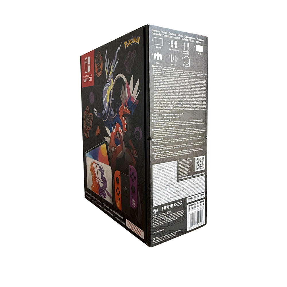 Console Nintendo Switch OLED Édition Pokémon Écarlate & Violet