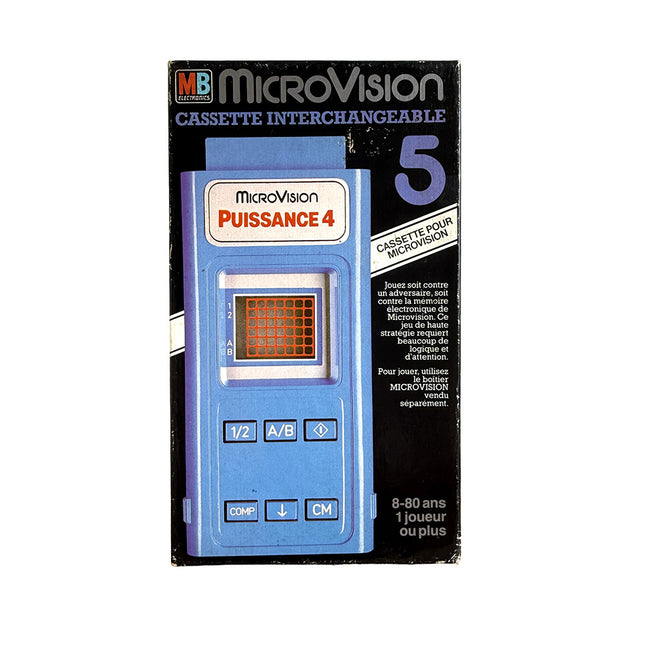 Cassette Numéro 5 Puissance 4 MB Microvision