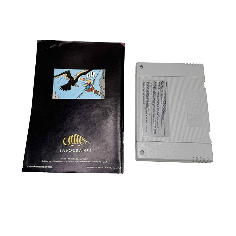 Tintin Prisoners Of The Sun Super Nintendo