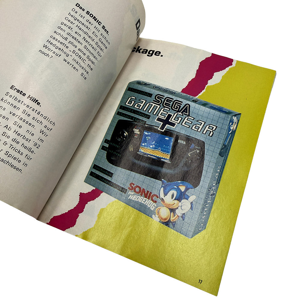 Catalogue publicitaire Sega 1992/93