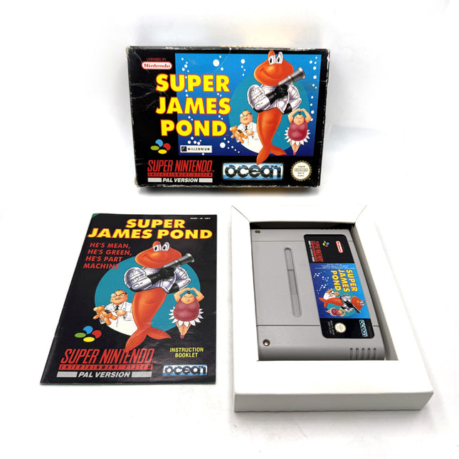 Super James Pond Super Nintendo