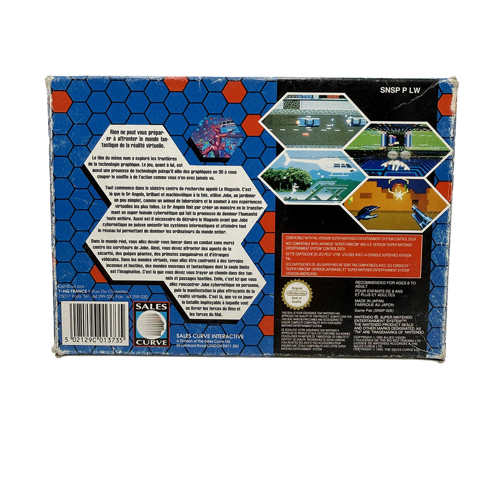 Le Cobaye Super Nintendo (The Lawnmower Man)