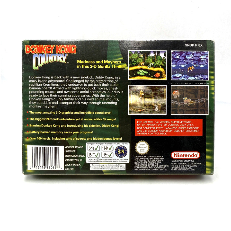 Donkey Kong Country Super Nintendo (Limited Edition)