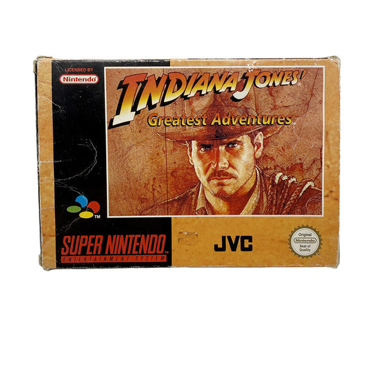 Indiana Jones Greatest Adventures Super Nintendo