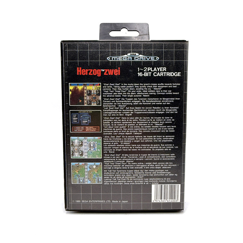 Herzog Zwei Sega Megadrive