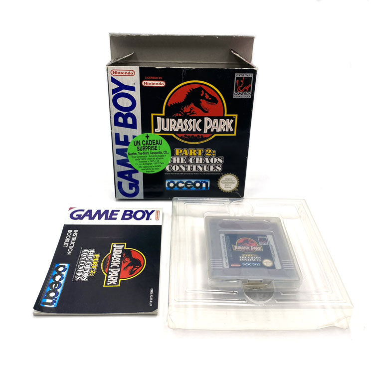 Jurassic Park Part 2: The Chaos Continues Nintendo Game Boy