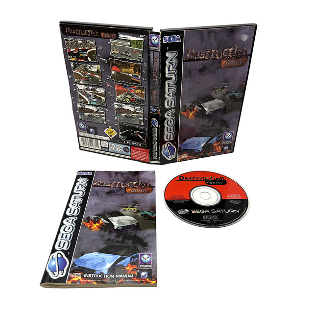 Destruction Derby Sega Saturn