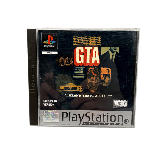 Boite GTA Playstation 1 (avec cartes)