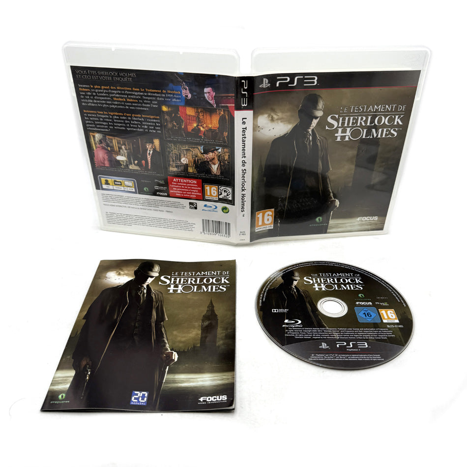 Le Testament de Sherlock Holmes Playstation 3