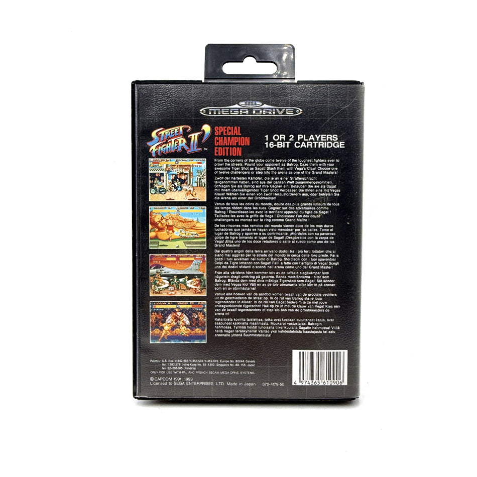 Street Fighter II Special Champion Edition Sega Megadrive