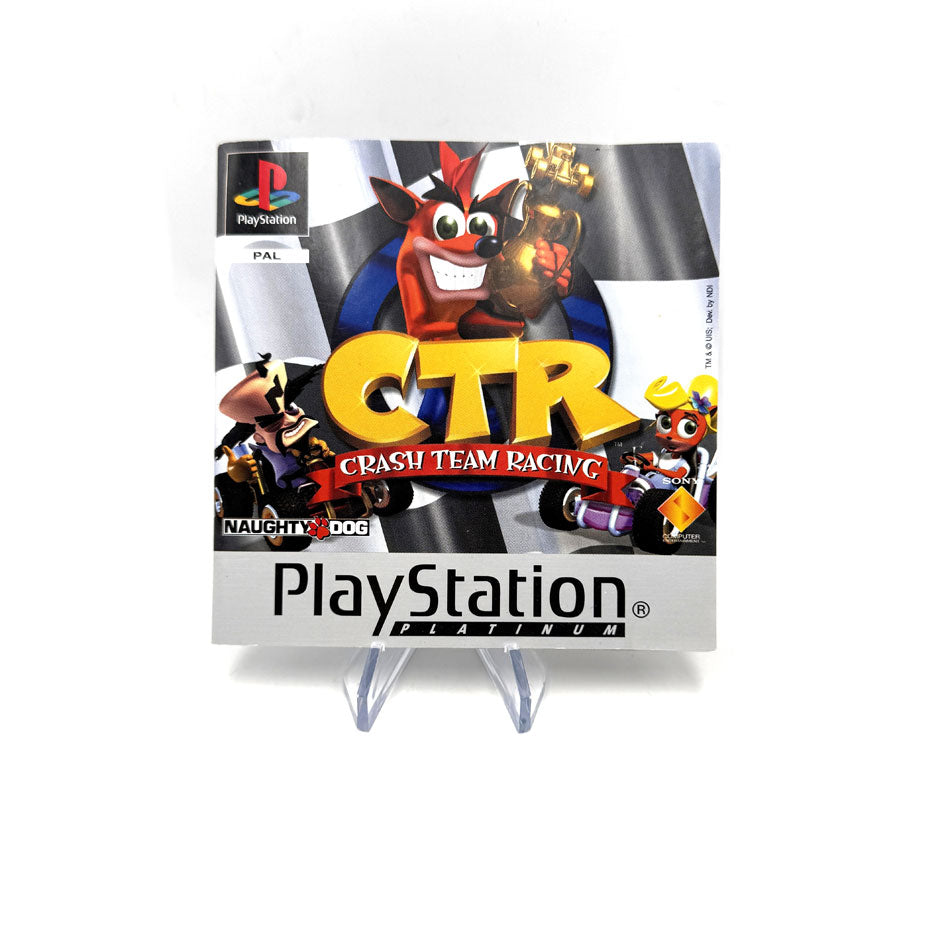 Notice Crash Team Racing Playstation 1