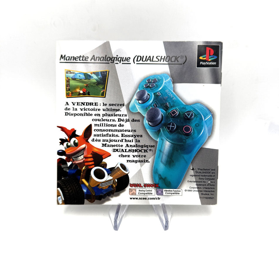 Notice Crash Team Racing Playstation 1