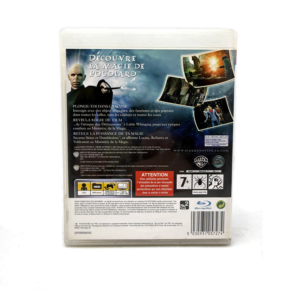Harry Potter et l'Ordre du Phénix Playstation 3