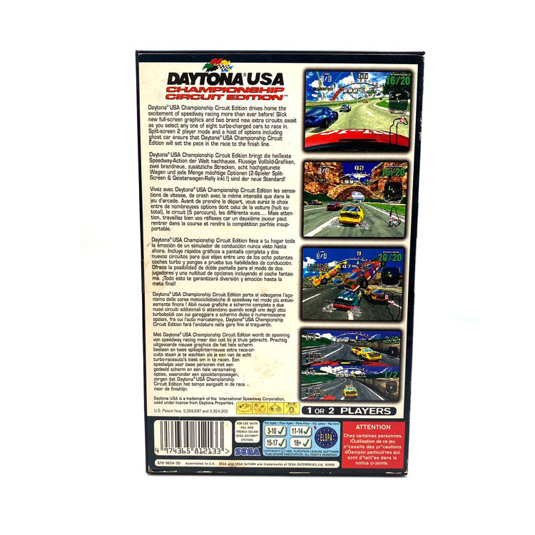 Daytona USA Championship Circuit Edition Sega Saturn