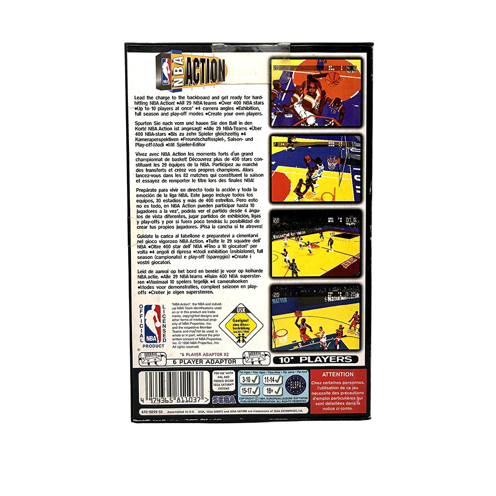 NBA Action Sega Saturn