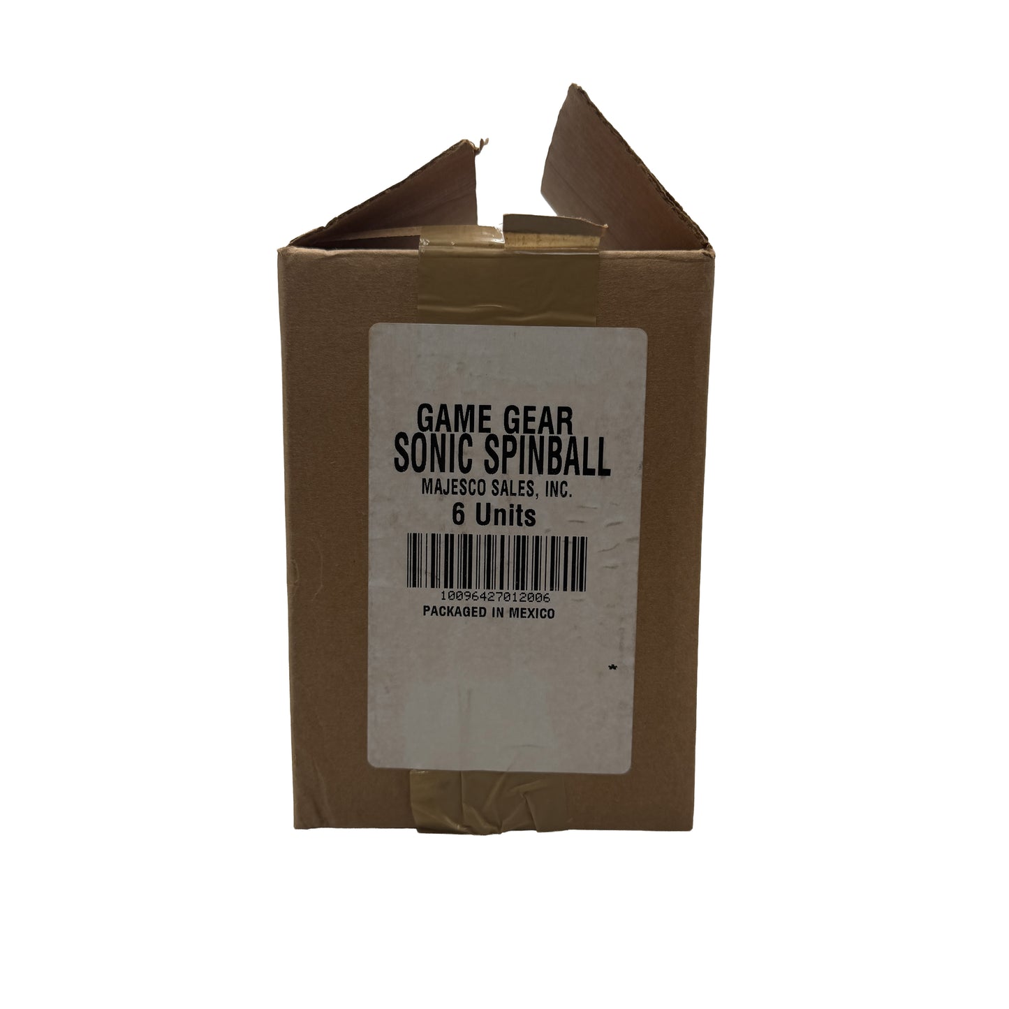 Shipping Box Sonic Spinball Sega Game Gear (x6) - RARE