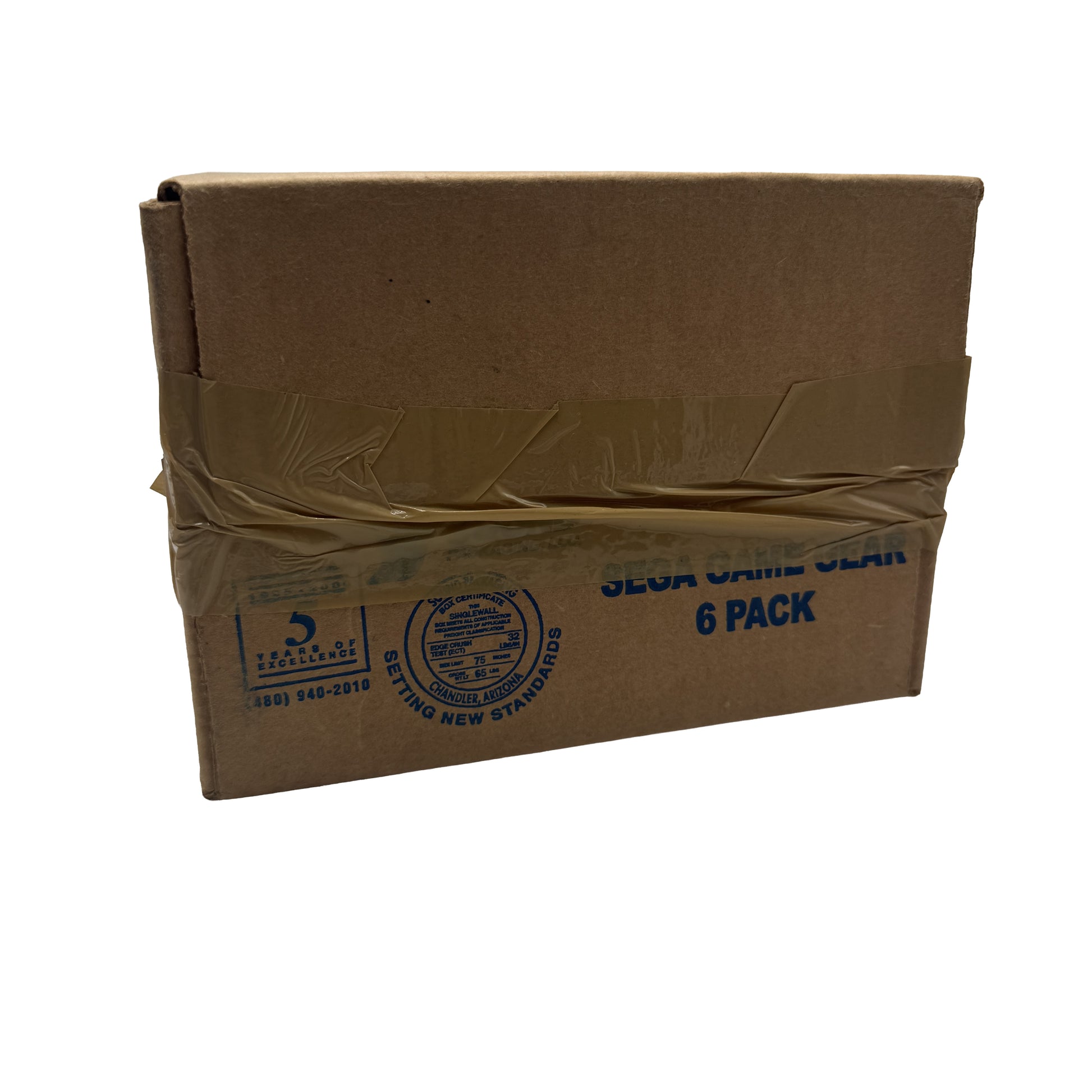 Shipping Box Sonic Spinball Sega Game Gear (x6) - RARE
