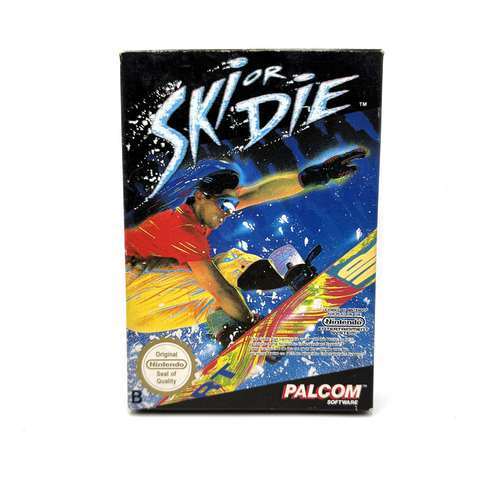 Ski Or Die Nintendo NES