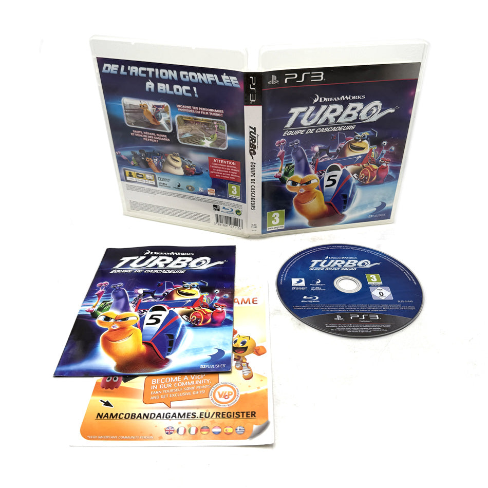 DreamWorks Turbo Équipe de Cascadeurs Playstation 3