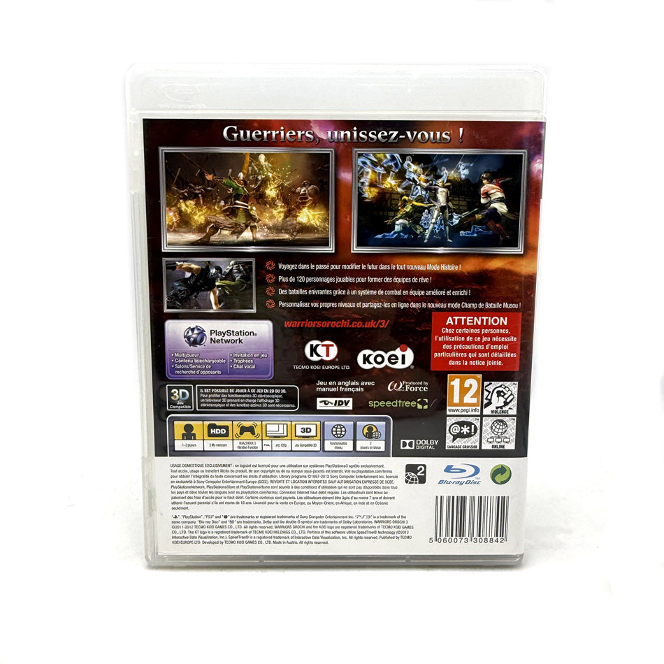 Warriors Orochi 3 Playstation 3