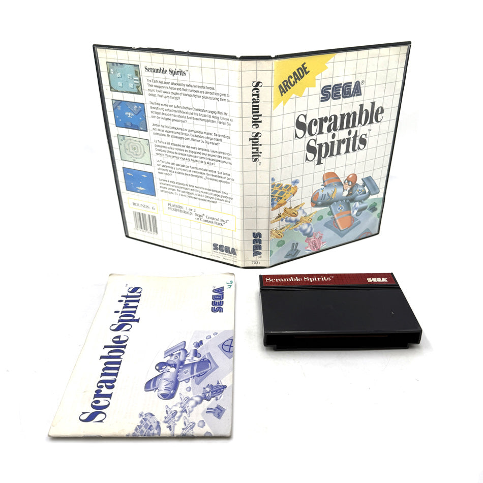 Scramble Spirits Sega Master System