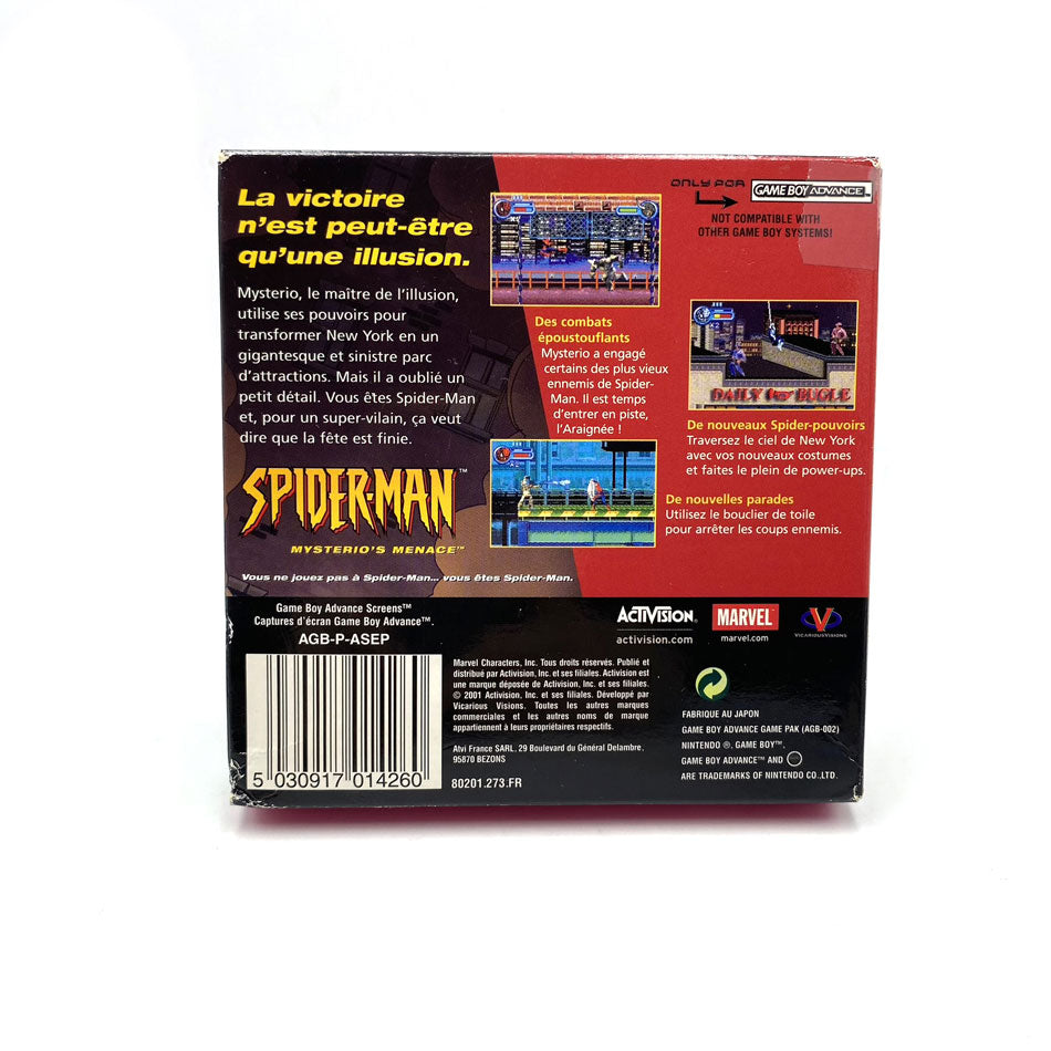 Spider-Man Mysterio's Revenge Nintendo Game Boy Advance