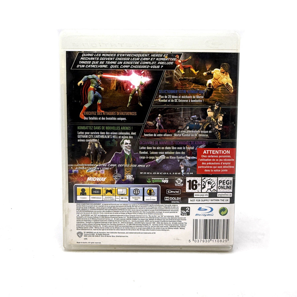 Mortal Kombat vs. DC Universe Playstation 3