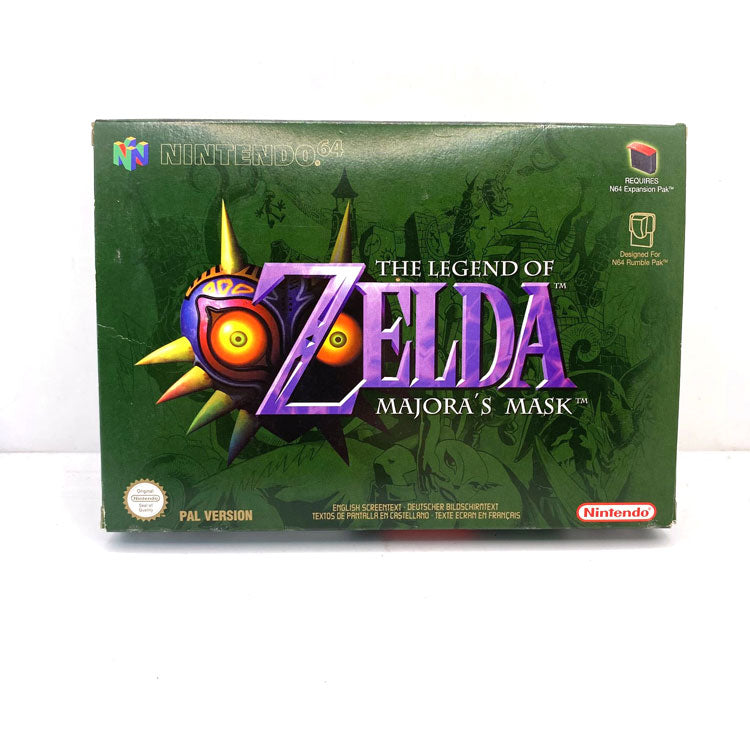 The Legend of Zelda Majora's Mask Nintendo 64