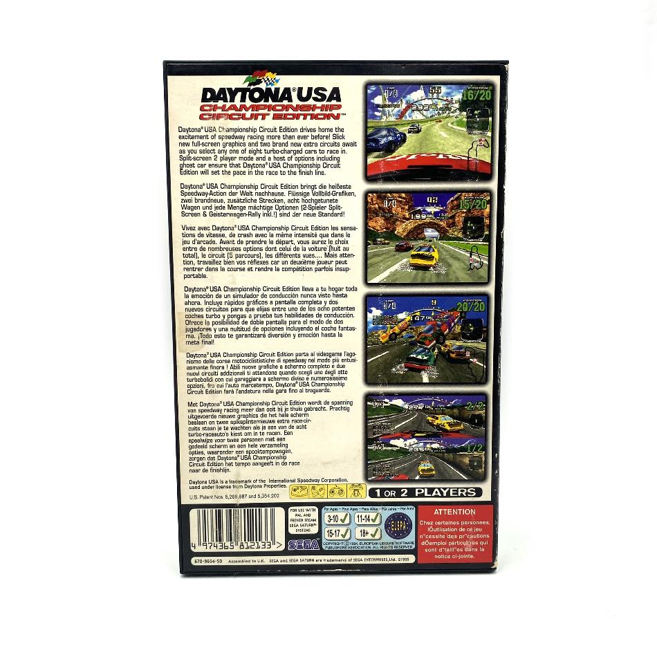 Daytona USA Championship Circuit Edition Sega Saturn