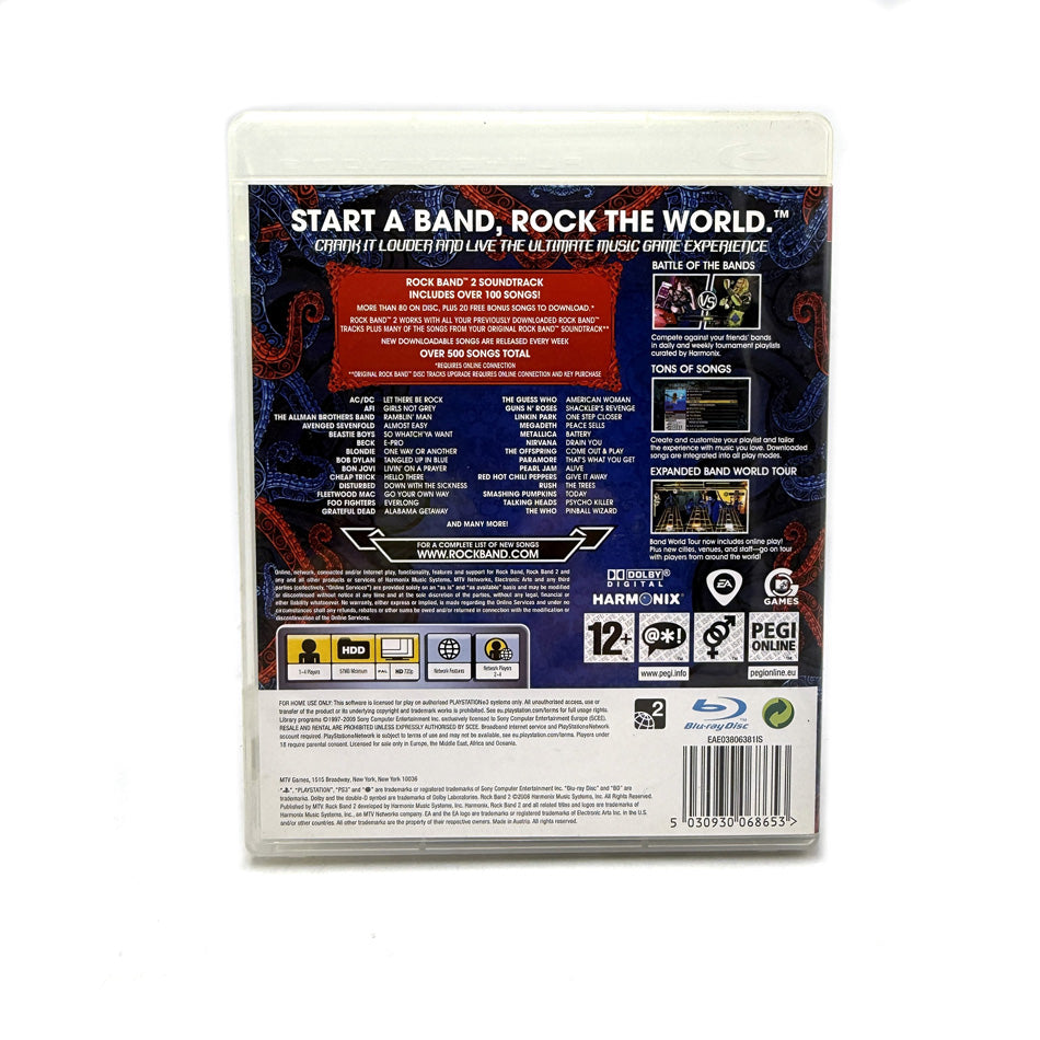 Rock Band 2 Playstation 3