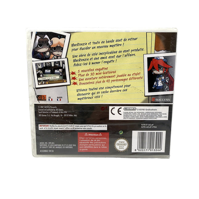 Touch Detective 2 Nintendo DS (Neuf sous blister)