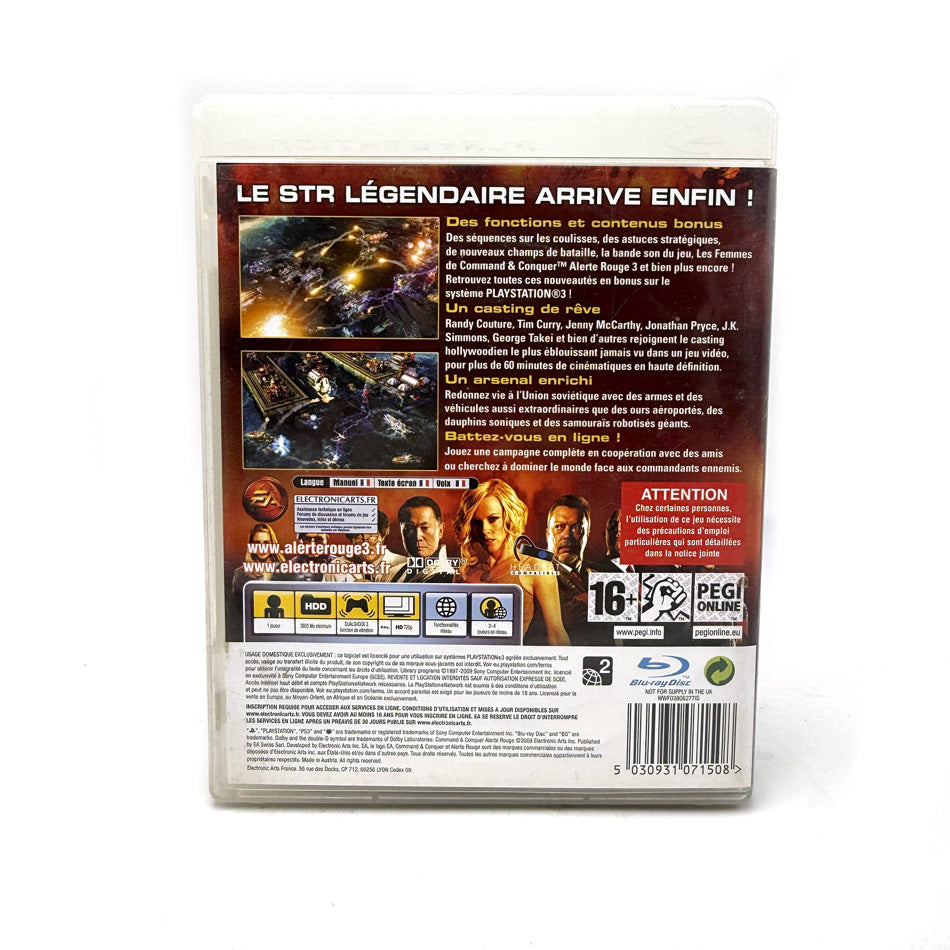 Command & Conquer: Alerte Rouge 3 Playstation 3 (Ultimate Edition)