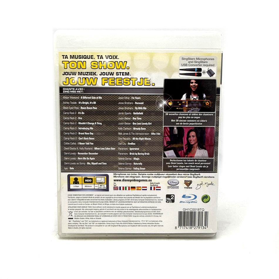 Disney Sing It: Party Hits Playstation 3