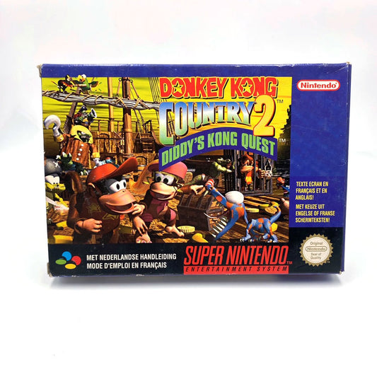 Donkey Kong Country 2 Diddy's Kong Quest Super Nintendo