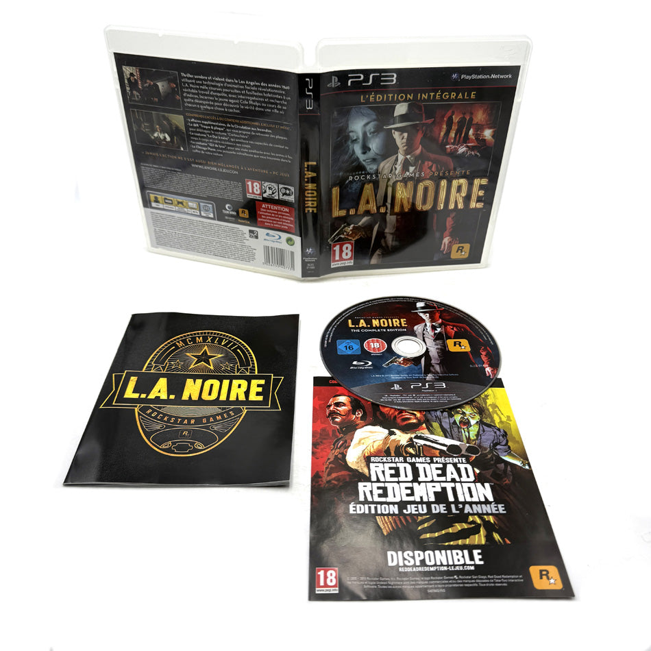 L.A. Noire L'Edition Intégrale Playstation 3