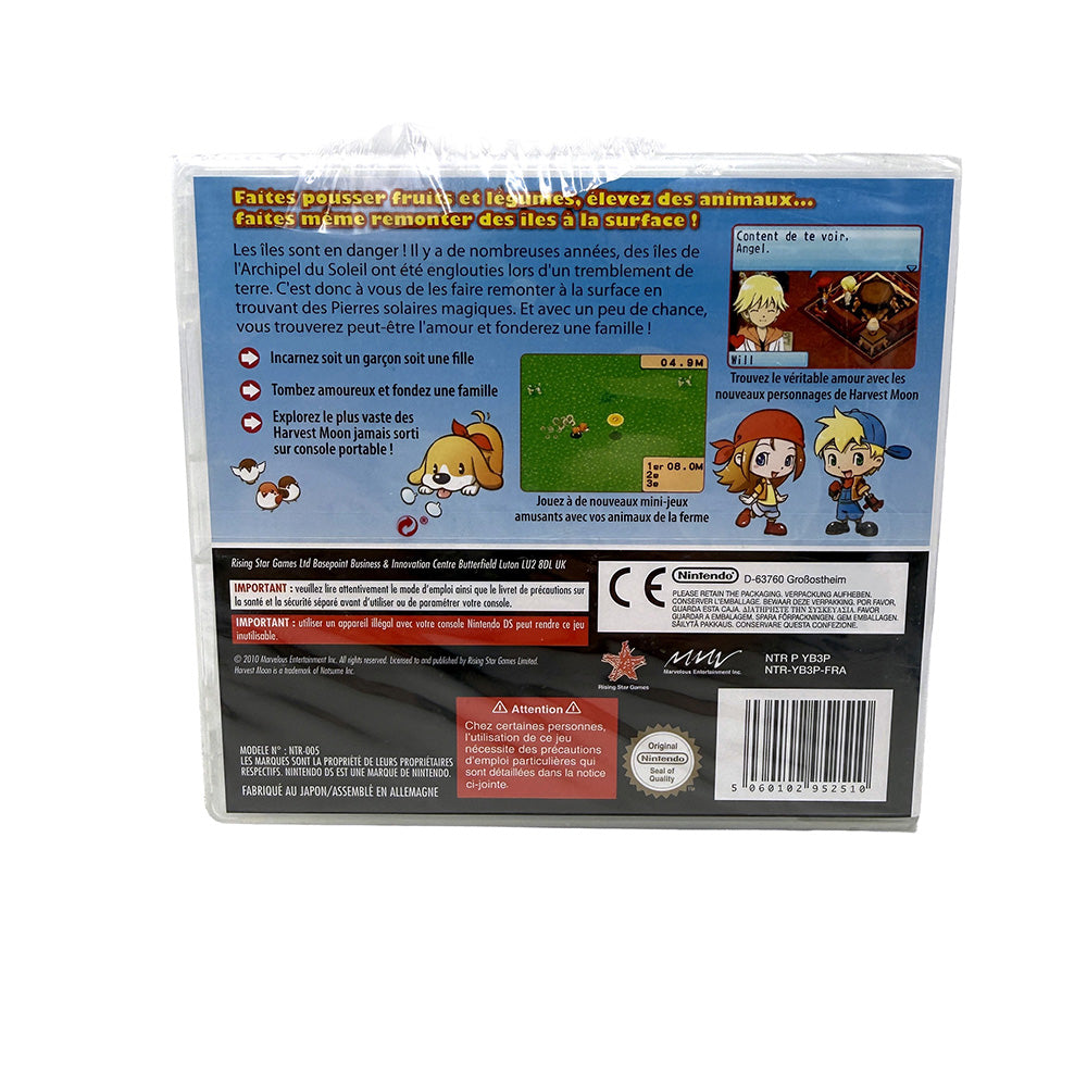 Harvest Moon DS L'Archipel du Soleil Nintendo DS (Neuf sous blister)