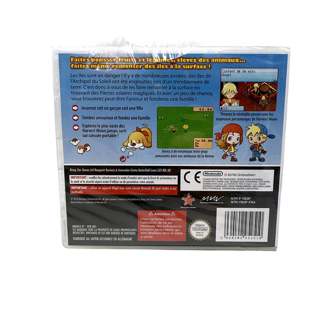Harvest Moon DS L'Archipel du Soleil Nintendo DS (Neuf sous blister)