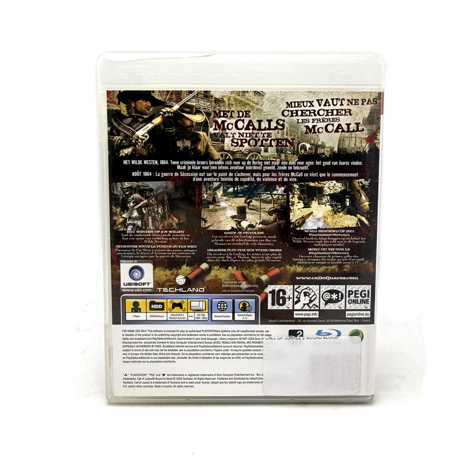 Call of Juarez Bound in Blood Playstation 3