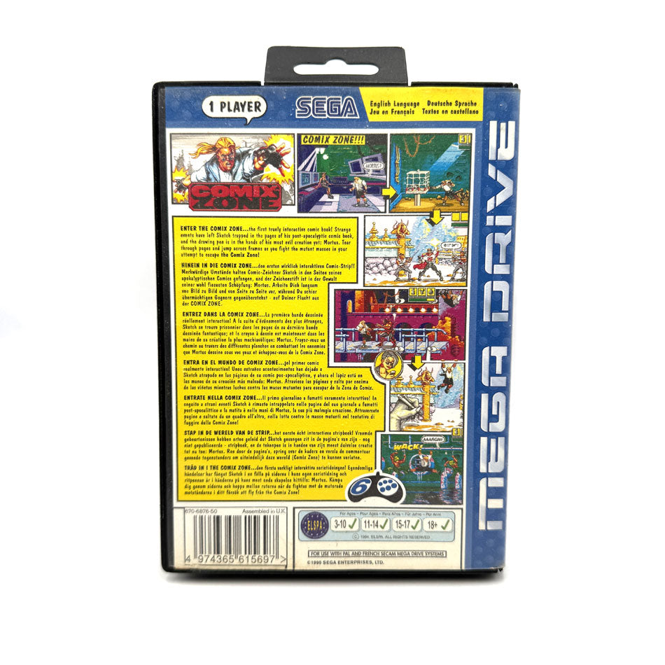 Comix Zone Sega Megadrive