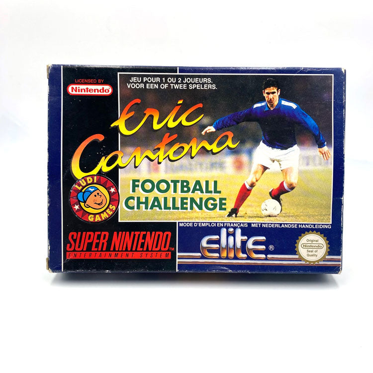 Eric Cantona Football Challenge Super Nintendo 