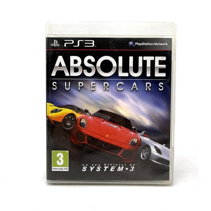 Absolute Supercars Playstation 3