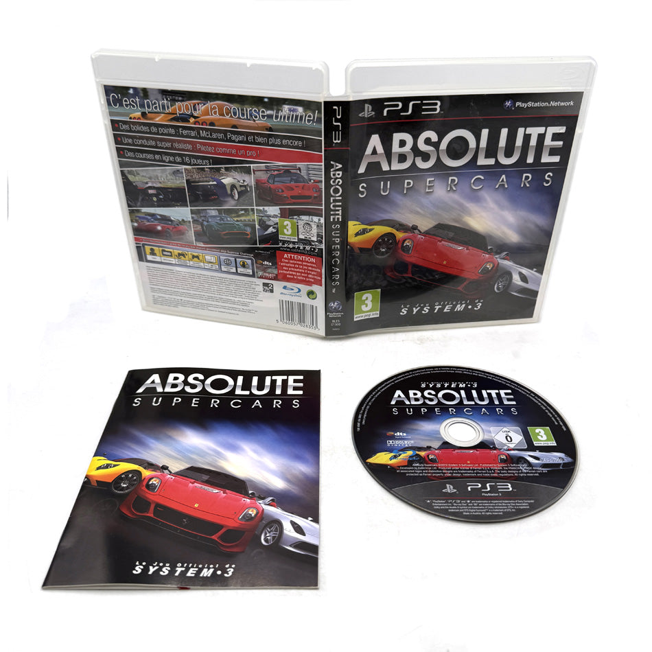 Absolute Cars Playstation 3