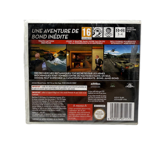 James Bond 007 Blood Stone Nintendo DS (Neuf sous blister)