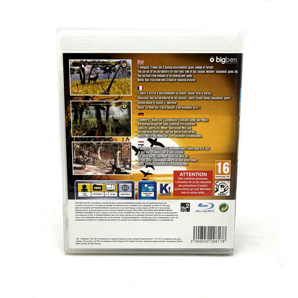 Hunter's Trophy PlayStation 3